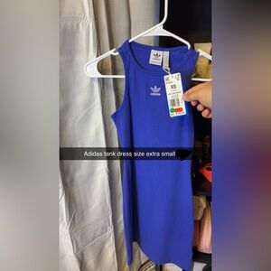 Adidas Women's Vibrant Blue Mini Dress